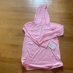 Lularoe Amber Pink Hooded Sweater